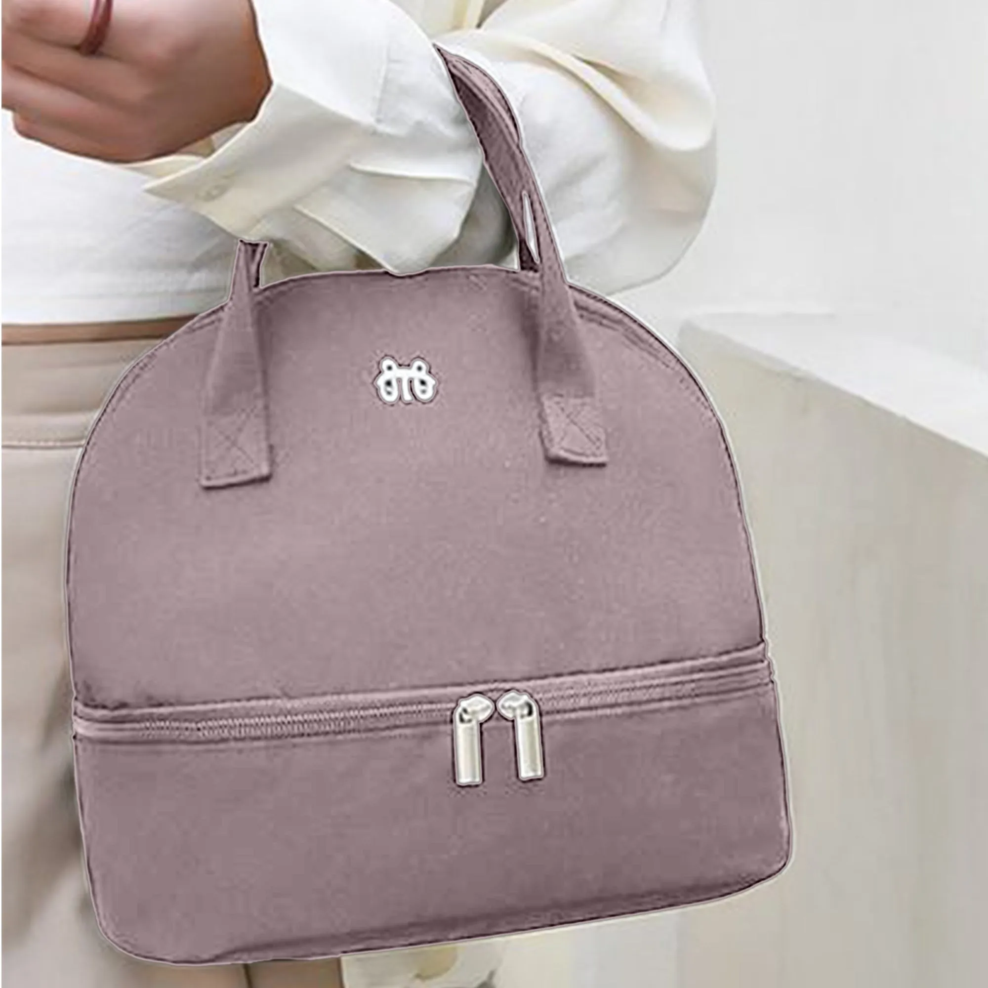Babymoon Milk Preservation Baby Moms Mothers Diaper Bag | Portable Travel Insulated | Milk Bottle Container Storage Cooler Bag | Grey