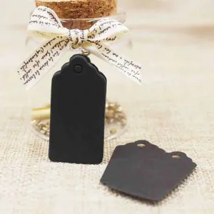 Black Party Tags