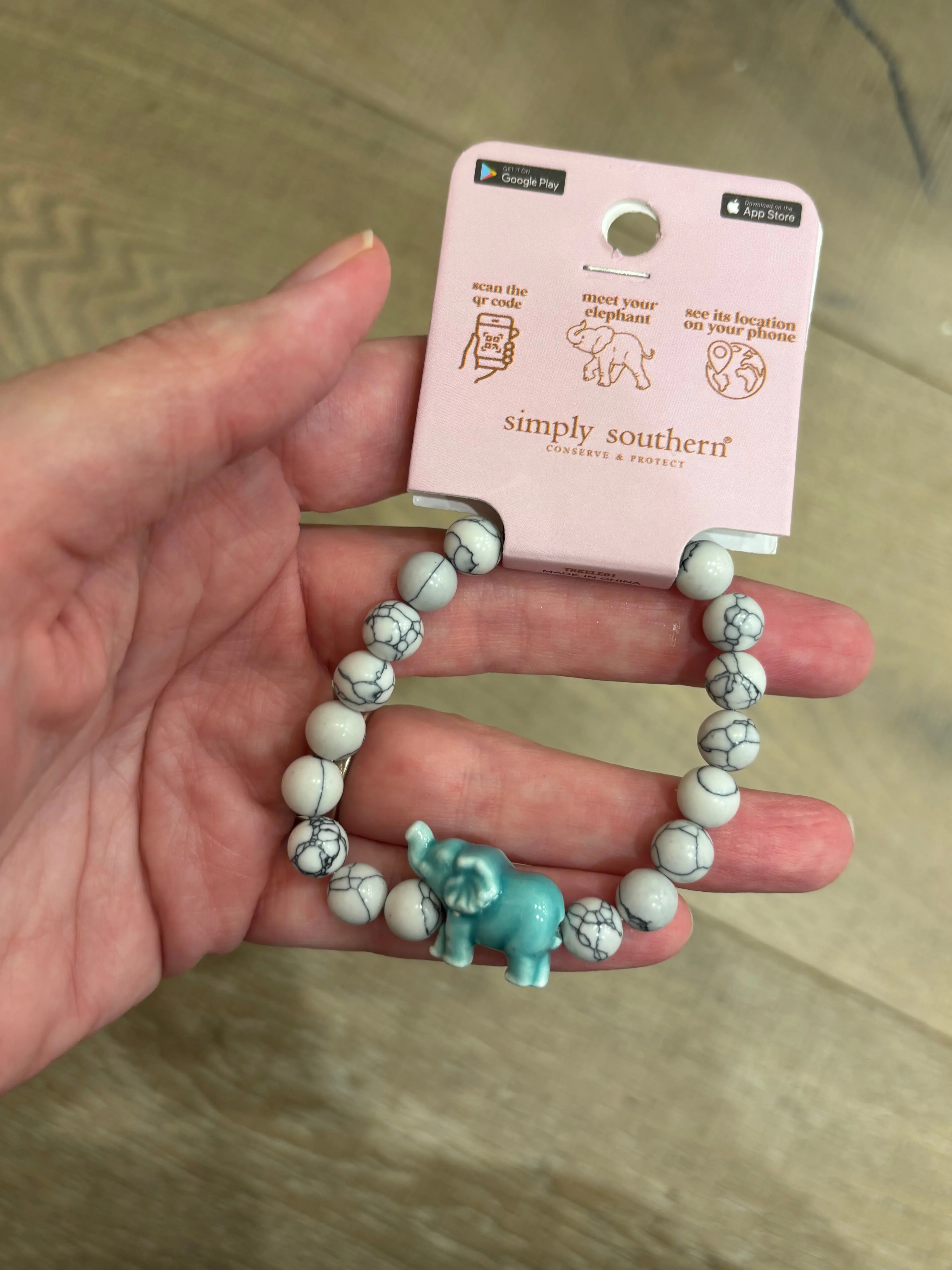 Elephant Tracking Bracelets ~ Simply Southern Brand