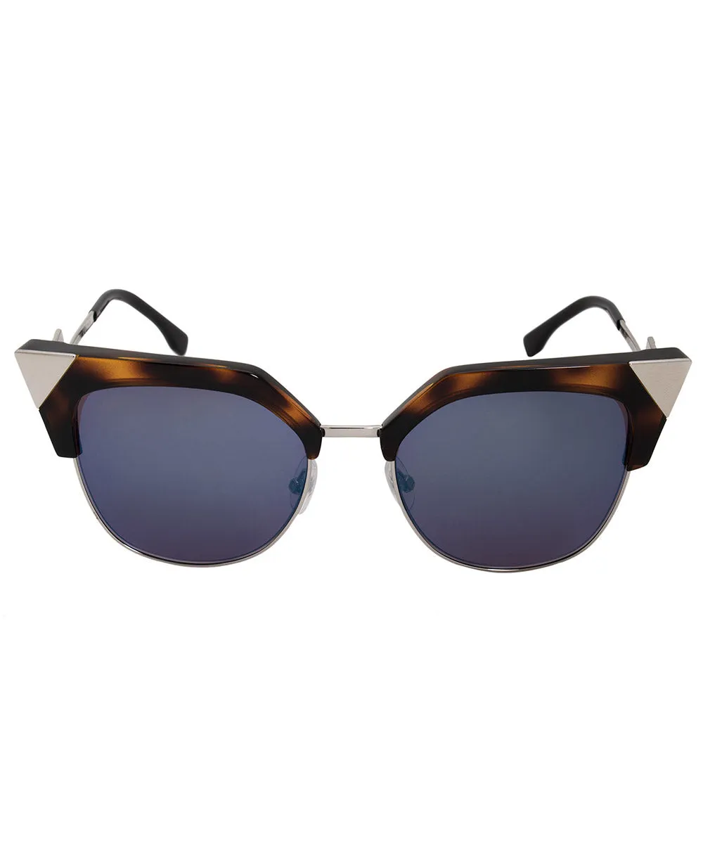 Fendi Iridia Cat Eye Sunglasses FF0149S TLV XT 54