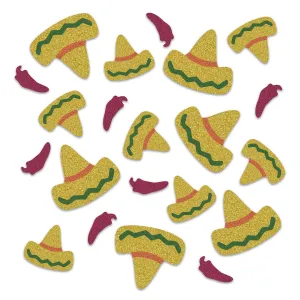 Fiesta Deluxe Sparkle Confetti (0.5 Oz per Package)