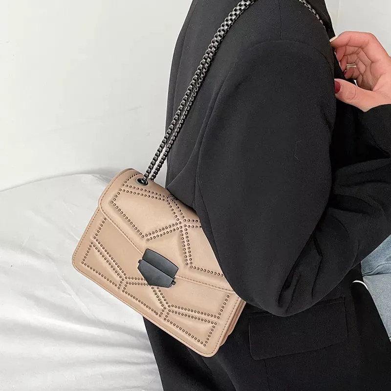 Handbags | Chain Brand PU Leather Bags | Fashion Shoulder Bag | Lady Luxury Small Handbags
