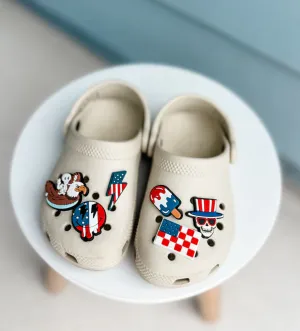 Kickin It Up - America Shoe Charms (6 charms)