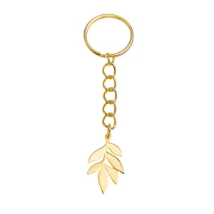 Leaves Keychain