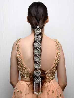 Mohik Ceam Braid Accessories In Kundan