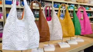 Openwork Design Handbag