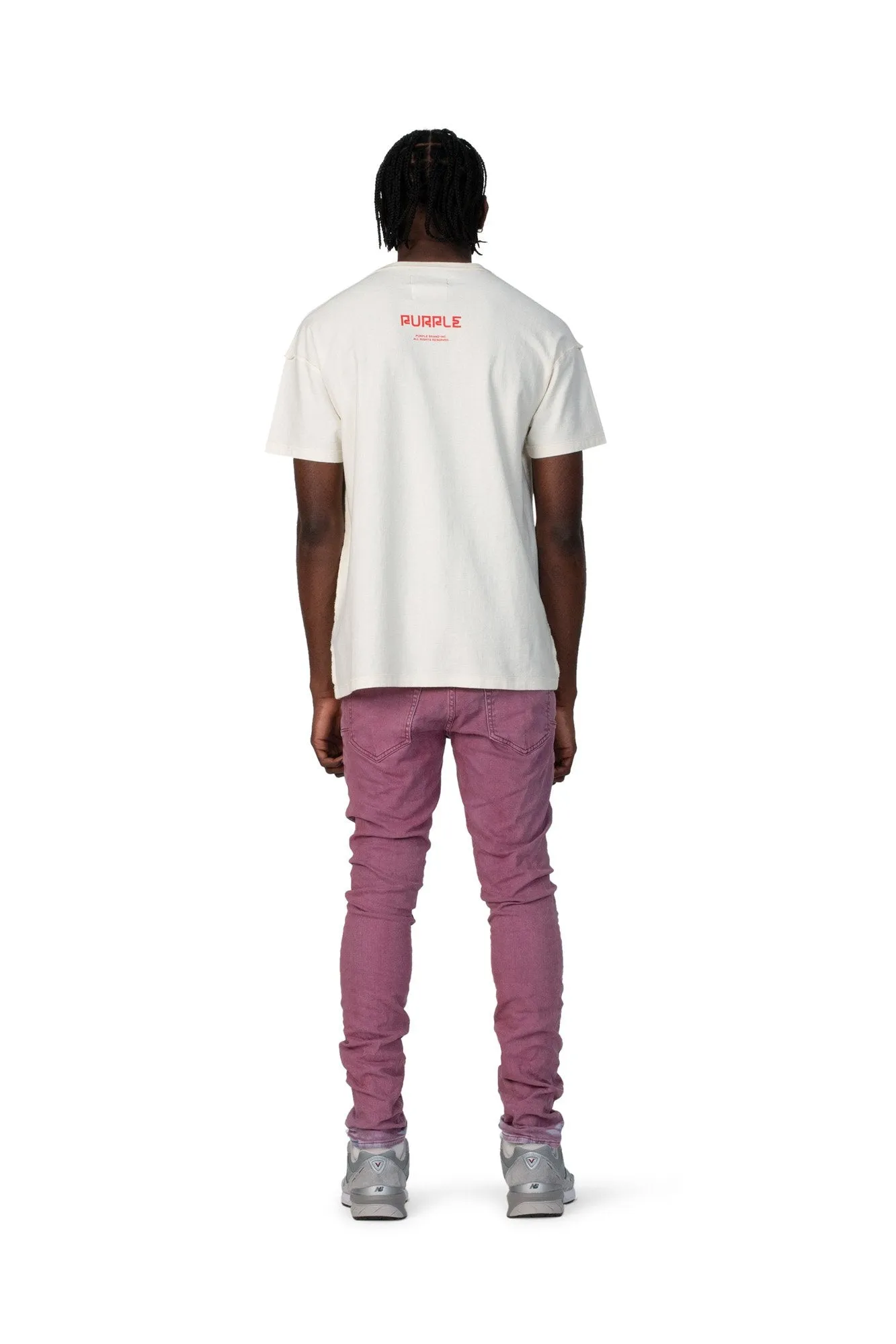 PURPLE BRAND SPRAY DENIM Mens Apparel