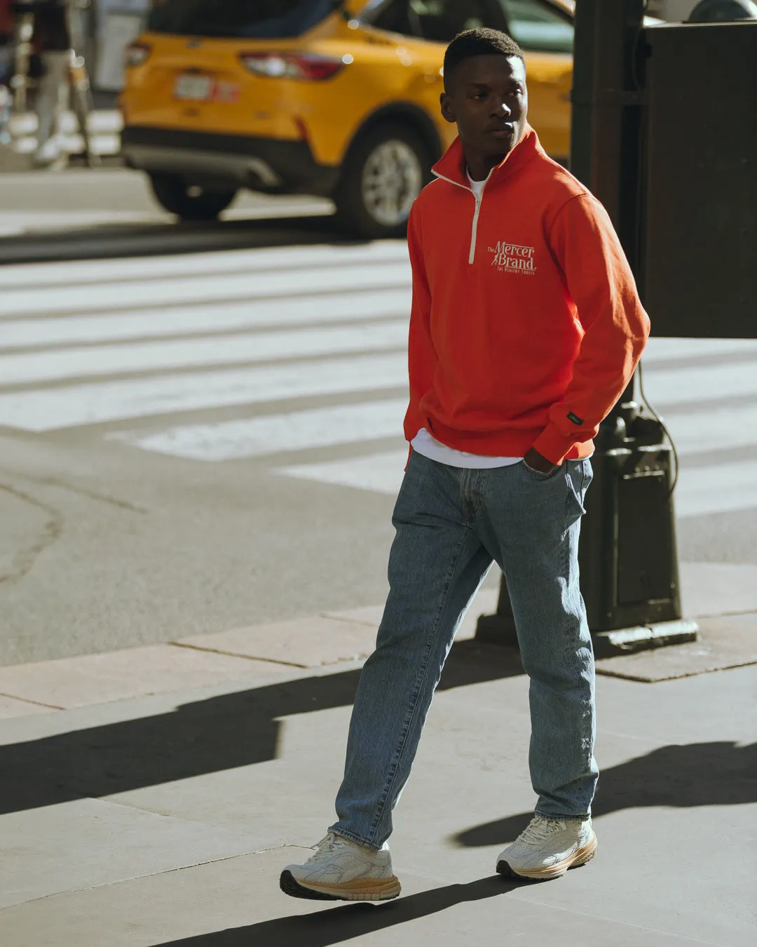The Mercer Brand Quarter Zip