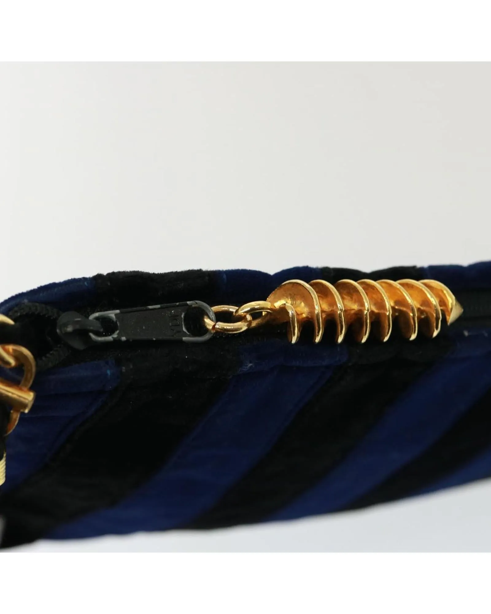 Velor Shoulder Bag with Adjustable Strap